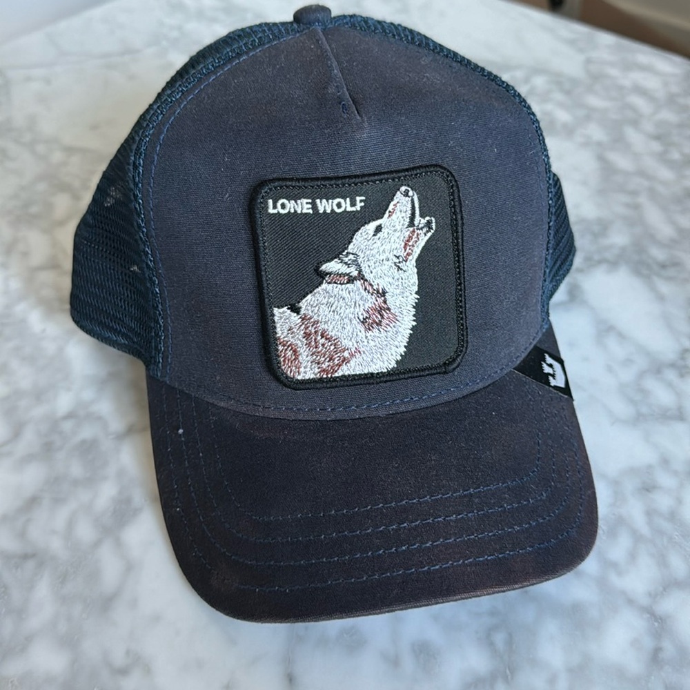 The Farm Lone Wolf Trucker Hat